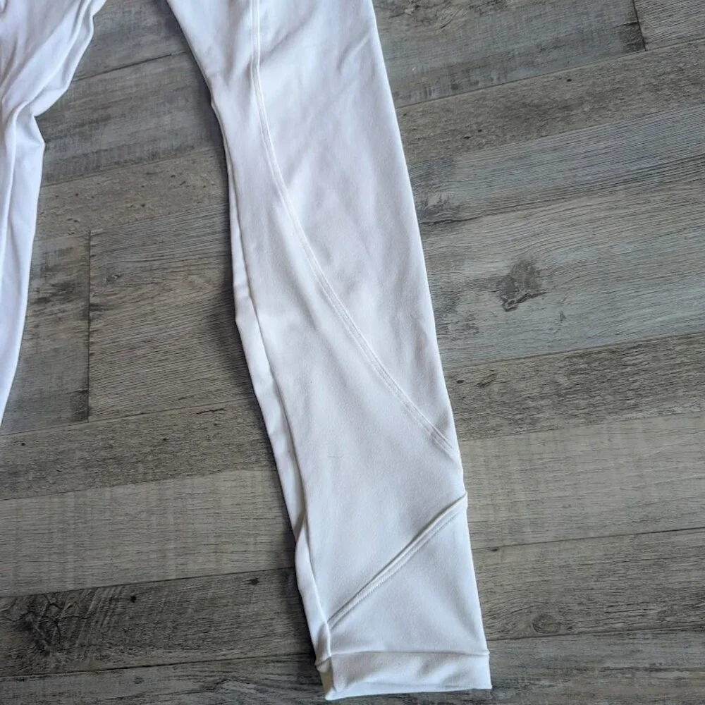 Second Skin * White Dance Leggings * Youth Large